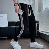 Aidase Man Sweat Pants Hip-hop Wide Leg Baggy Y2k Men's Sweatpants New Items In Flated Slim Korean Style Vintage Casual Trousers aidase-shop