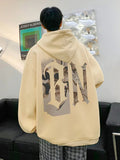 AIDASE  -  New Letter Print Oversized Hoodies For Man High Street Fashion Hooded Sweatshirt Autumn Women's Fleece Y2K Hoodie Clothes aidase-shop
