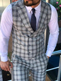 AIDASE  -  New Men Suit Hot Wedding Men's Suit Business Suit Stripe 3-Pieces Tailor-Made Groom Groomsman Formal Occasions Size Customized aidase-shop