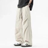 AIDASE  -  Loose Men's Casual Pants New Style Japanese Trendy Brand Spring Summer Straight Leg Workwear Wide Leg Versatile Trousers aidase-shop