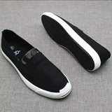 AIDASE  -  Autumn Fashion Men Canvas Shoes Breathable Men's Casual Slip on Loafers Male Flats Shoe Fisherman Shoes Zapatos Hombre BD8052 aidase-shop