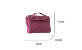 AIDASE  -  Vintage Retro Maillard Style Women PU Leather Shoulder Bag Ladies Handbag Strap Belt Purse aidase-shop