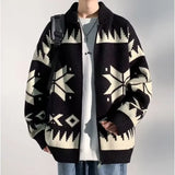 Aidase Brand Men Knitted Cardigan Autumn  Winter Fashion Cardigan Sweater Zipper Thick Long Sleeved Trendy Casual Knitwear Coat aidase-shop