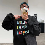 30.12Aidase Trendy Korean Splicing Striped Sports Sweatshirt Men's Autumn Y2K New Street American Casual Hooded Jacket Couple Hoodie aidase-shop