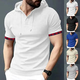 AIDASE  -  Men's plus Size Sports ort Sve irt Slim Fit Sweat ng Polyester T-irt Cus DIY Casual Basic Spring Summer aidase-shop