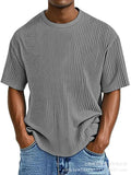 AIDASE  -  New Men's Summer T-shirt Short Sleeve Casual Versatile aidase-shop