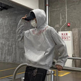 AIDASE  -  American Goth Letter Printed Pullover Hoodies Man Pullover Hip Hop Fashion Oversized Hooded Sweatshirts Y2K Streetwear Hoodie aidase-shop
