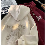 Aidase Collision Drawstring Hooded Sweatshirt Mens Autumn Winter Loose Pullover Fashion Pattern Printed Hoodie Men Women Casual Hoodies aidase-shop