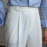 Aidase High Quality Trousers Pant For Man Office Trouser Men Business Casual Pant British Social Club Outfits Pantalones Hombre aidase-shop