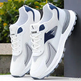 AIDASE  -  New men's spring summer casual shoes versatile mesh sports simple comfortable breathable anti slip wear-resistant running shoes aidase-shop