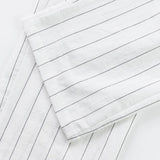 AIDASE  -  Men's Casual Pants Summer Thin Imitation Hemp Small Square Loose Beach Straight Sports Trousers Comfortable Breathable Garment aidase-shop