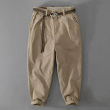 AIDASE  -  New Men's clothing, Japanese workwear, pants, versatile, loose fit, youth heavyweight casual workwear, men's pants aidase-shop