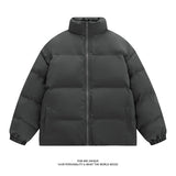 Aidase 2024 New Women Thicken Parka Stand Collar Cotton Padded Jackets Fashion Female Thicken Winter Coats aidase-shop