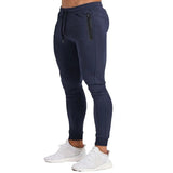 AIDASE  -  European American Spring Summer Men's Casual Sports Leggings Trousers Fitness Running Zipper Pants aidase-shop
