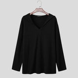 AIDASE  -  Men Sweater Solid Color Knitted Navy Collar Long Sleeve Male Pullovers Streetwear 2025 Fashion Casual Men Clothing S-5XL aidase-shop