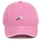 AIDASE  -  Spring New Pigeon Embroidered Water Washed Sunscreen Sun Hat for Men and Women Outdoor Sports Fishing Sunshade Baseball Hat aidase-shop