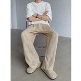 AIDASE  -  Summer Linen Pants Men Oversized Thin Beige Casual Pants Men Streetwear Korean Loose Wide Leg Pants Mens Tie-dye Trousers M-3XL aidase-shop
