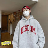 Autumn Letter Men Hoodies Loose Fashion Brand Streetwear Hooded Sweatshirt New Harajuku Couple Oversized Clothing Male Pullovers aidase-shop