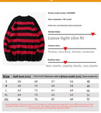 AIDASE  -  Casual Knitted Men's Sweater Hole Design round Neck Casual Winter Fashion Loose Fit Japanese Style Knitted Sweater for Men aidase-shop