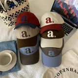 AIDASE  -  Men's Two-Tone Baseball Cap Curved Trucker Cap Embroidered Hat Adjustable Fitted Hat for Women aidase-shop