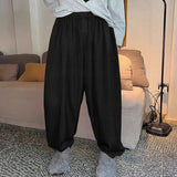 AIDASE  -  Men Striped Pants Joggers Elastic Waist Loose Korean Style Trousers Men Streetwear 2025 Pleated Casual Long Pants S-5XL aidase-shop