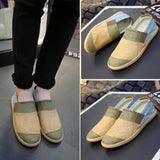 AIDASE  -  Fisherman's Shoes Fashion Flat Canvas Sneakers Slip On Men's Espadrilles Walking Casual Shoes For Men Loafers Summer aidase-shop