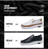 AIDASE  -  Spring Men's Large Size Bean Shoes Breathable Casual Loafers Fashionable Leather Shoes Trendy Men's Footwear Comfortable Ru aidase-shop