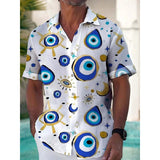 AIDASE  -  New Men's plus size shirt digital printing Hawaiian shirt aidase-shop