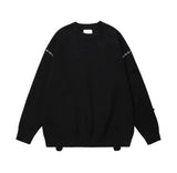 AIDASE  -  Autumn New Fashion Men's O-neck Long Sleeve Solid Color Casual Trendy Loose Simple Basic Pullover Sweatshirts Male Clothes Tops aidase-shop