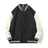 AIDASE  -  New Style Casual Stitching Color Jacket Simple Trend Fashion Classic All-purpose Fabric Comfortable Skinfriendly Wear Resistance aidase-shop