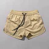 Aidase Sports Shorts Summer Mens Gym Training Shorts Outdoors Swim Beach Trunks Quick-Drying Solid Trendy Lightweight Shorts New aidase-shop