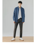 AIDASE  -  Basic Denim Shirt Coats Long Sleeve Men Youth Spring Koreon Casual Solid Safari Style Pocket Lapel High Street All-match Jackets aidase-shop