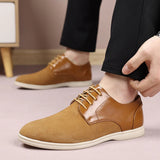 AIDASE  -  New Men Sneakers Fashionable Comfortable Leather Shoes  Men Casual Shoe aidase-shop