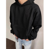AIDASE  -  American Sle Embroidered Hoodie Sweatirt for Men Casual Loose Streetwear Autumn Hard And Stiff Hooded Jaet Couples aidase-shop