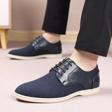 AIDASE  -  New Men Sneakers Fashionable Comfortable Leather Shoes  Men Casual Shoe aidase-shop
