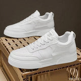 AIDASE  -  Spring Autumn Trendy Breathable Versatile Casual Sneakers Thick soled Simple Comfortable Lightweight Strap Men's Board Shoes aidase-shop