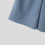 AIDASE  -  Men's Wide Leg Pants Solid Color Button Casual Irregular Trousers For Man Streetwear Baggy Leisure Pantalones Pants aidase-shop
