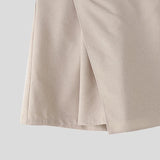AIDASE  -  Men Irregular Shorts Solid Color Joggers Loose Casual Wide Leg Shorts Men Streetwear Summer Fashion Men Bottoms aidase-shop