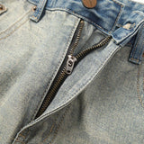 AIDASE  -  Vintage Dirty Jeans Men Streetwear Fashion Hip Hop Loose Casual Wide Leg Denim Baggy Jeans Pants Cityboy Y2k Jeans Trousers aidase-shop