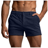 AIDASE  -  Men Corduroy Shorts Stylish Skinny Gym Sweat Shorts Summer Casual Sexy Bodybuilding Workout Short Boy Glitter aidase-shop