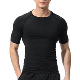 Aidase Sport T Shirt Men Quick Dry Short Sleeve Sport Tee Tops Gym Fitness Compression Shirt Training Running T-Shirt Men Rashgard aidase-shop