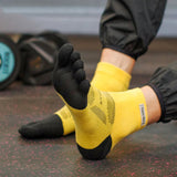 AIDASE  -  1 Pairs Men's Five Finger Socks Anti-friction Sweat-absorbent Breathable Marathon Running Socks Outdoor Tennis Split Toe Socks aidase-shop