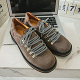 AIDASE  -  Classic Retro Style Cow Suede Men's Casual Shoes High-quality Handmade Business Leather Shoes Brand Comfort Low Top Oxford Shoes aidase-shop