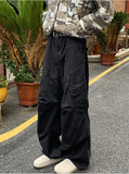 AIDASE  -  Spring Big Pocket Men's Cargo Pants Japanese Y2k Harajuku Loose Straight Wide Leg Trousers Baggy Pants Man Hip Hop Sweatpants aidase-shop