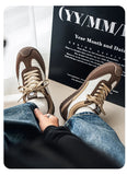 AIDASE  -  New Men Retro Color Matching German Training Shoes, Breathable Soft Bottom Lightweight Casual Sports Footwear aidase-shop