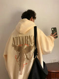 Women's Pullover Winter Printed Y2K American Sweatshirts Hooded Coat Couple Korean Autumn Clothes Streetwear For Men Hoodies aidase-shop