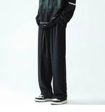 AIDASE  -  Men New Spring and Autumn Style Versatile Wide-leg Trousers Loose Straight-leg Casual Trousers aidase-shop