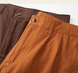 AIDASE  -  Fashion Spring Summer New Men's Solid Color Comfortable Casual Simple All Match Business Casual Old Money Style Long Pants aidase-shop