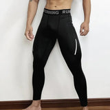 Aidase Mens Tight Compression Pants Quick Dry Fit Sportswear Running Tights Men Legging Fitness Training Sexy Sport Gym Leggings aidase-shop