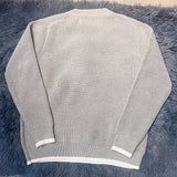 AIDASE  -  New Fashion Autumn Winter Male Clothes Men's Solid Color Casual Trendy Basic O-neck Long Sleeve Knitted Wool Pullover Sweaters aidase-shop